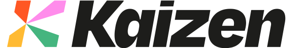 Kaizen icon and mark logo